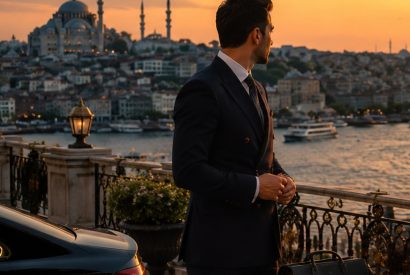 Executive view over the Istanbul skyline